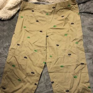 Capri Pants with Dragon flys